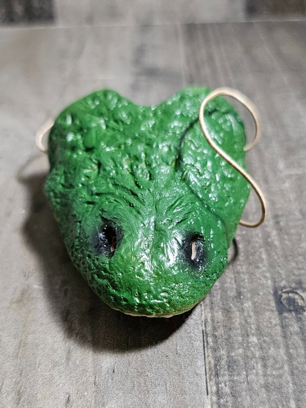 1986 Cesar Halloween Rubber Mask Crocodile Alligator Nose Dinosaur Lizard